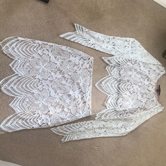 For Love And Lemons Other - White lace For Love & Lemons Set